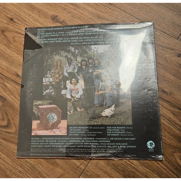 Delaney And Blue Diamond – Giving Birth To A Song MGM 1975‎ M3G 5011 Sealed NOS - Picture 2 of 8